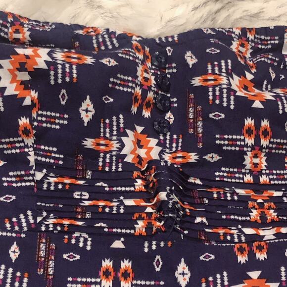 Bebop | dark blue strapless western boho dress - Picture 5 of 9